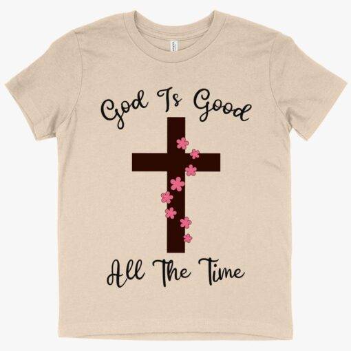 Kids' God Is Good Christian T-Shirt