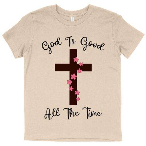 Kids' God Is Good Christian T-Shirt 2