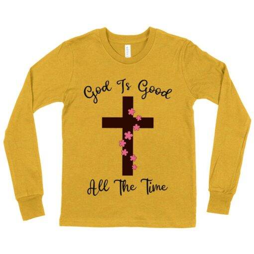 Kids' God Is Good Long Sleeve T-Shirt 2