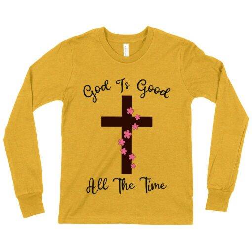 Kids' God Is Good Long Sleeve T-Shirt 3