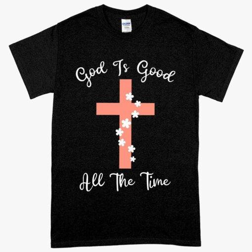 Heavy Cotton God Is Good Christian T-Shirt 1