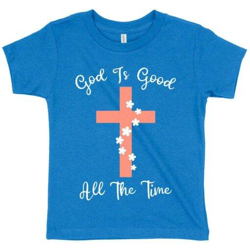 Toddler God Is Good T-Shirt - Christian Message T-Shirts 3