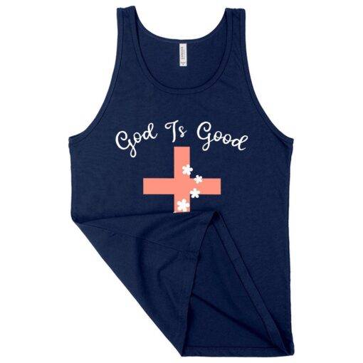 God Is Good Tank - Christian Message Tanks - Image 4