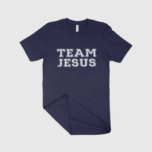 Team Jesus Unisex Jersey T-Shirt Made in USA - Image 4