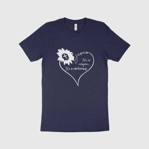 Jesus It's a Relationship Unisex Jersey T-Shirt Made in USA 2