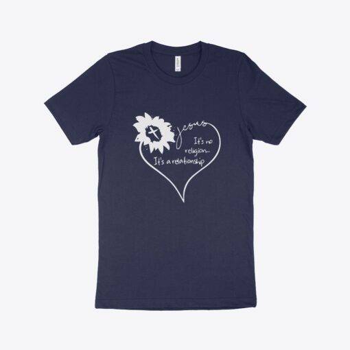 Jesus It's a Relationship Unisex Jersey T-Shirt Made in USA 1