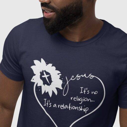 Jesus It's a Relationship Unisex Jersey T-Shirt Made in USA 6
