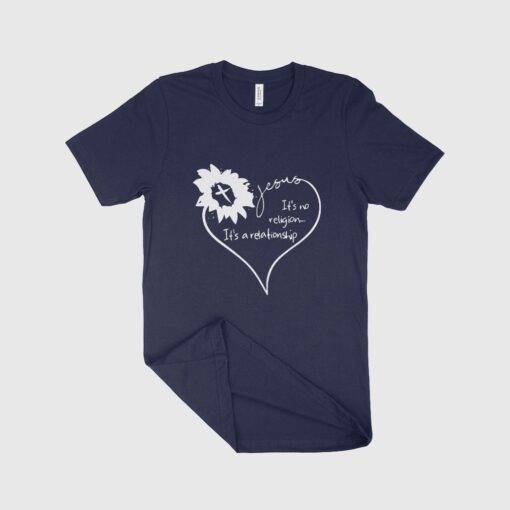 Jesus It's a Relationship Unisex Jersey T-Shirt Made in USA 4