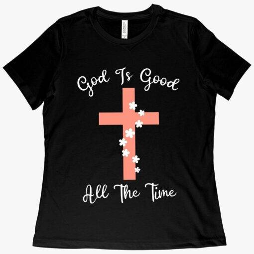 Women's God Is Good T-Shirt - Christian Message T-Shirts