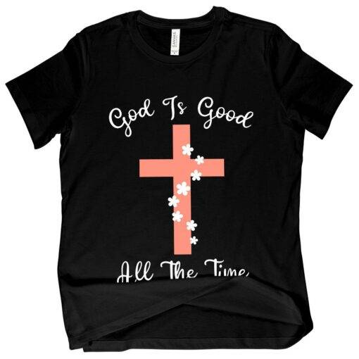 Women's God Is Good T-Shirt - Christian Message T-Shirts - Image 4
