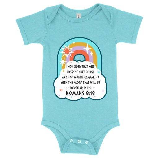 That Our Present Sufferings Onesie - Image 2