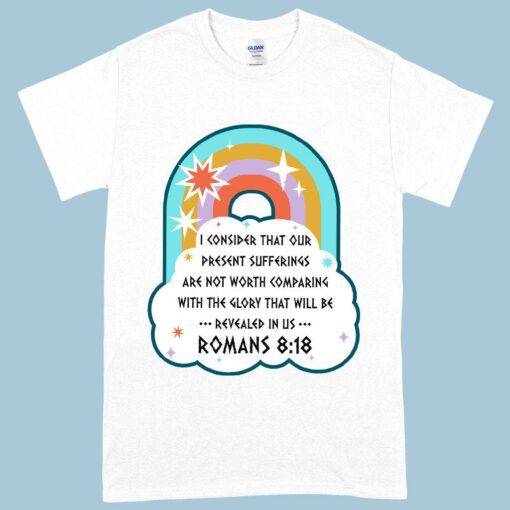 Heavy Cotton Our Present Sufferings T-Shirt - Image 2