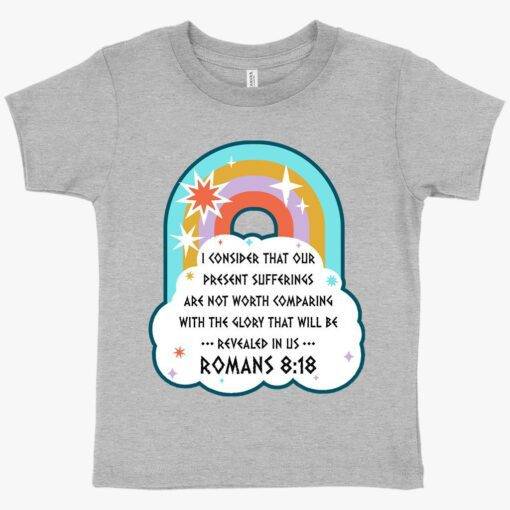 Our Present Suffering Toddler T-Shirt - istandinthegap