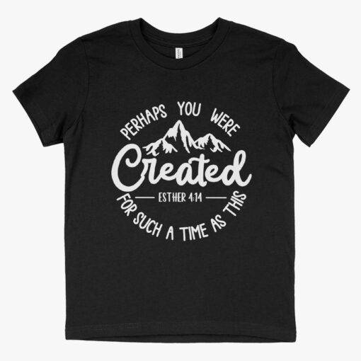 Kids' Best Selling Christian Created for Such a Time as This T-Shirt