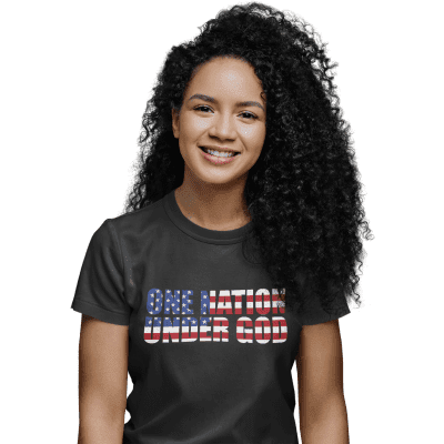 Heavy Cotton Patriotic Christian T-Shirt 7