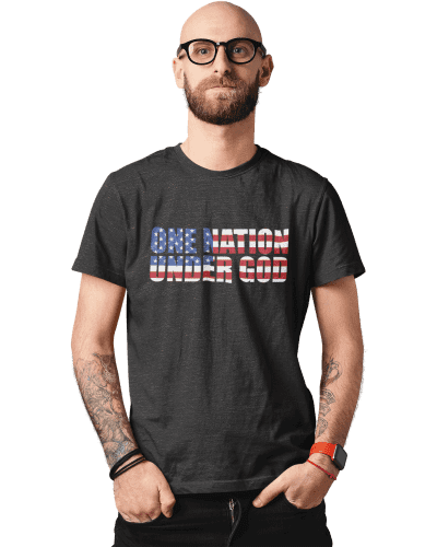 Patriotic Christian T-Shirt0 Patriotic Christian T-Shirt Made in USA 1