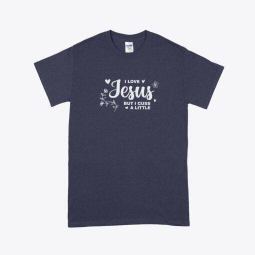 I Love Jesus Men's Heavy Cotton T-Shirt