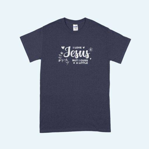 I Love Jesus Men's Heavy Cotton T-Shirt 2