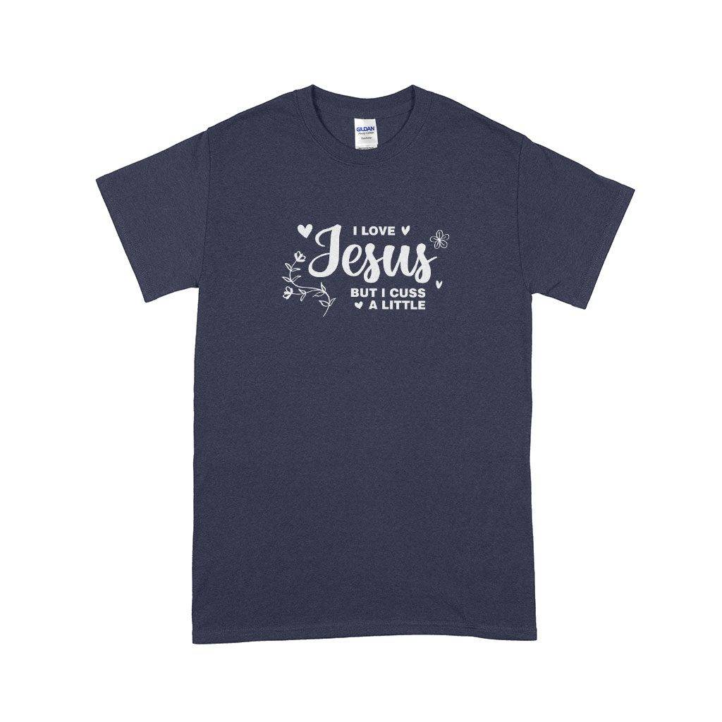 I Love Jesus Men's Heavy Cotton T-Shirt 6