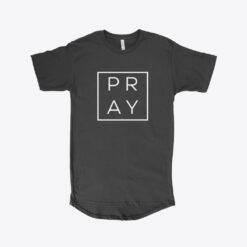 Pray Men's Long Body Urban T-Shirt