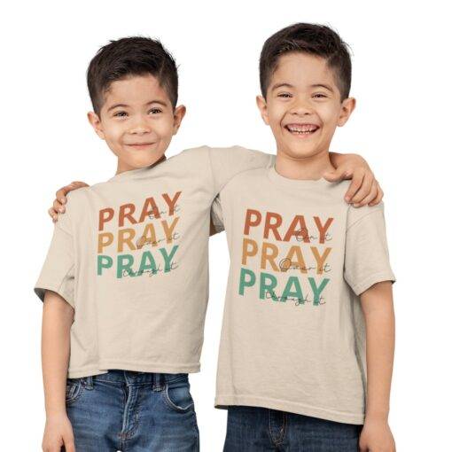 Pray On It Kids' Jersey T-Shirt 6