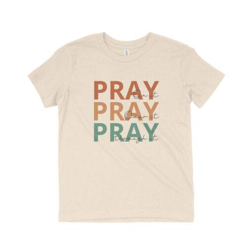 Pray On It Kids' Jersey T-Shirt 3