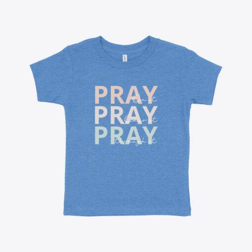 Pray On It Toddler Jersey T-Shirt 1