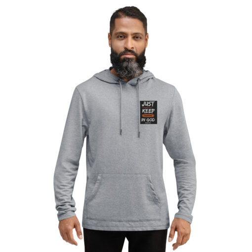 Men Trust in God Lightweight Hoodie - Psalm 56:3 2