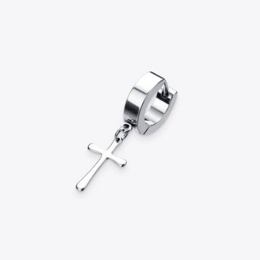Dangle Cross Earring