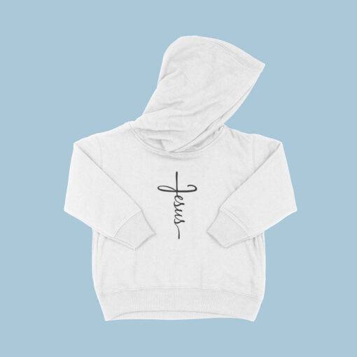 Jesus Cross Toddler Hoodie - Image 4