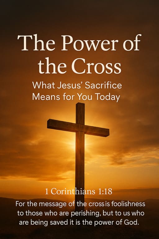 The Power of the Cross: A Daily Devotional (1 Corinthians 1:18) 1 The Power of the Cross: What Jesus’ Sacrifice Means for You Today