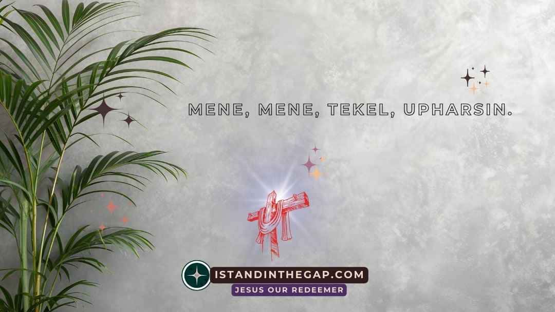 The Writing on the Wall: A Daily Devotional (Daniel 5:5)