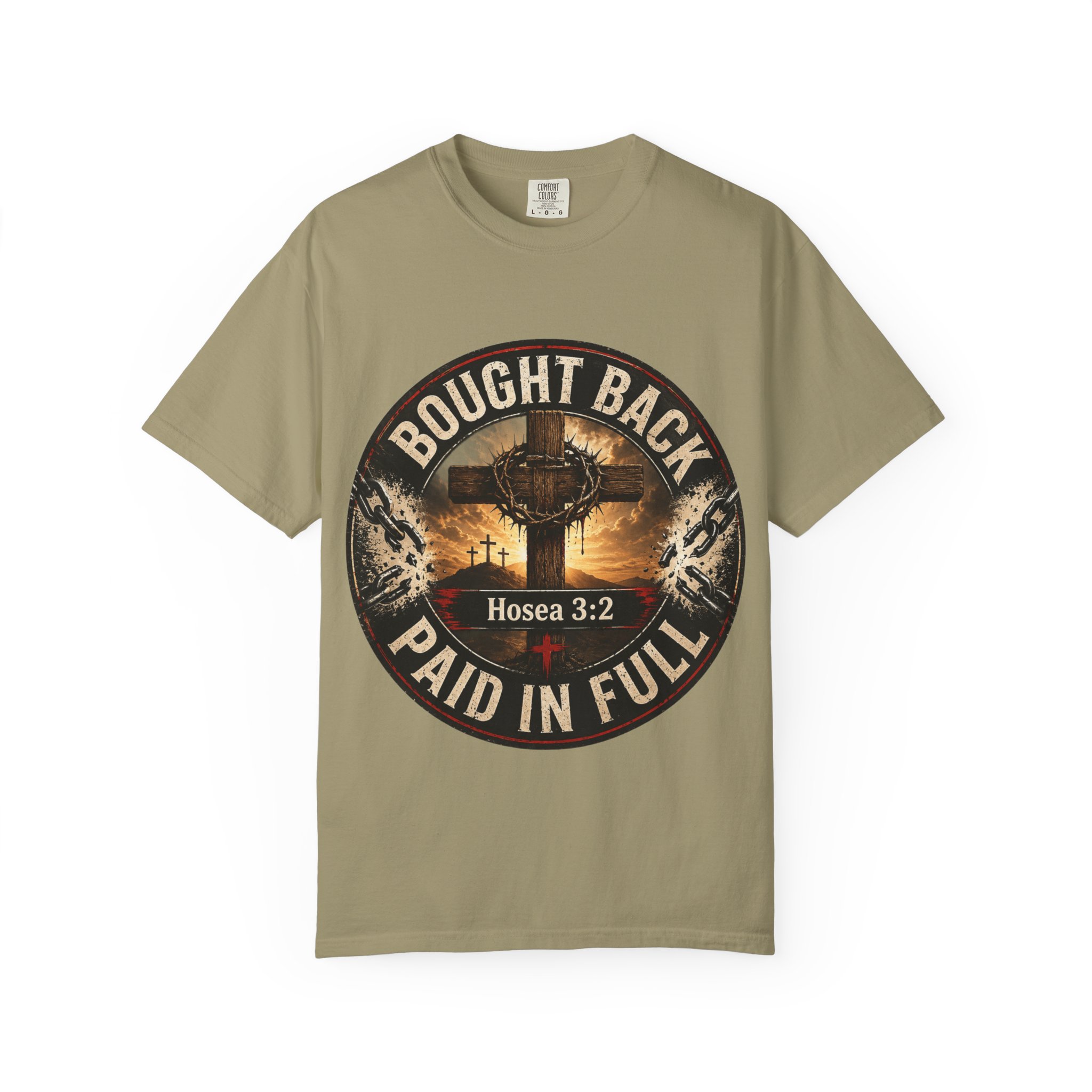 Christian 'Bought Back Paid in Full' T-Shirt – Hosea 3:2 Faith Tee 11 Christian 'Bought Back Paid in Full' T-Shirt – Hosea 3:2 Faith Tee - Image 11